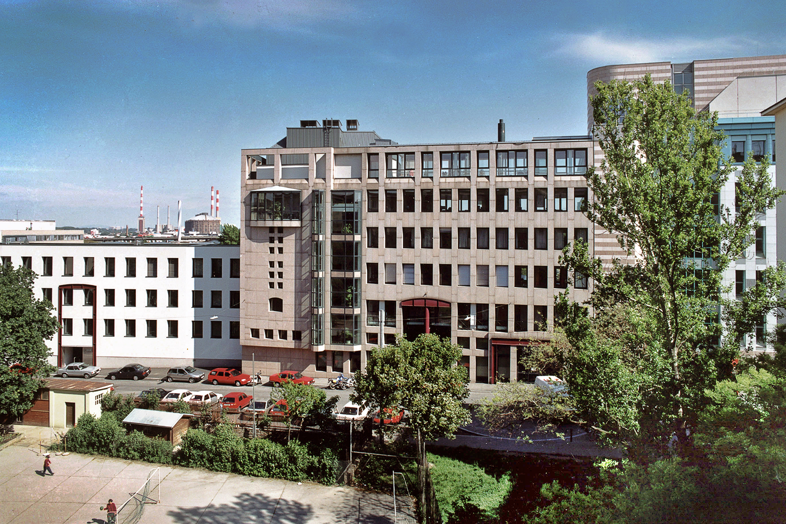 IMP building in late 1980s.