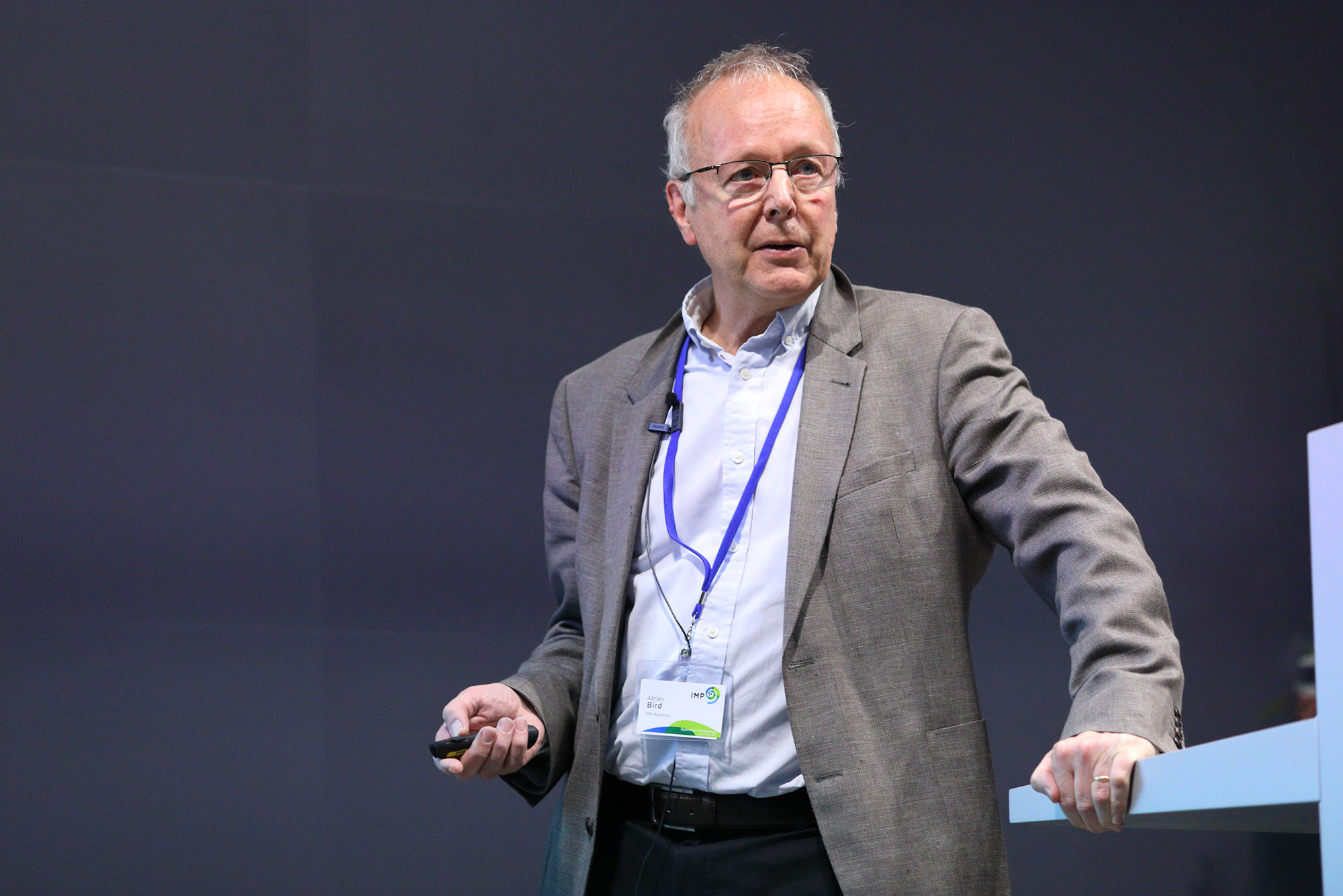 Adrian Bird in 2017