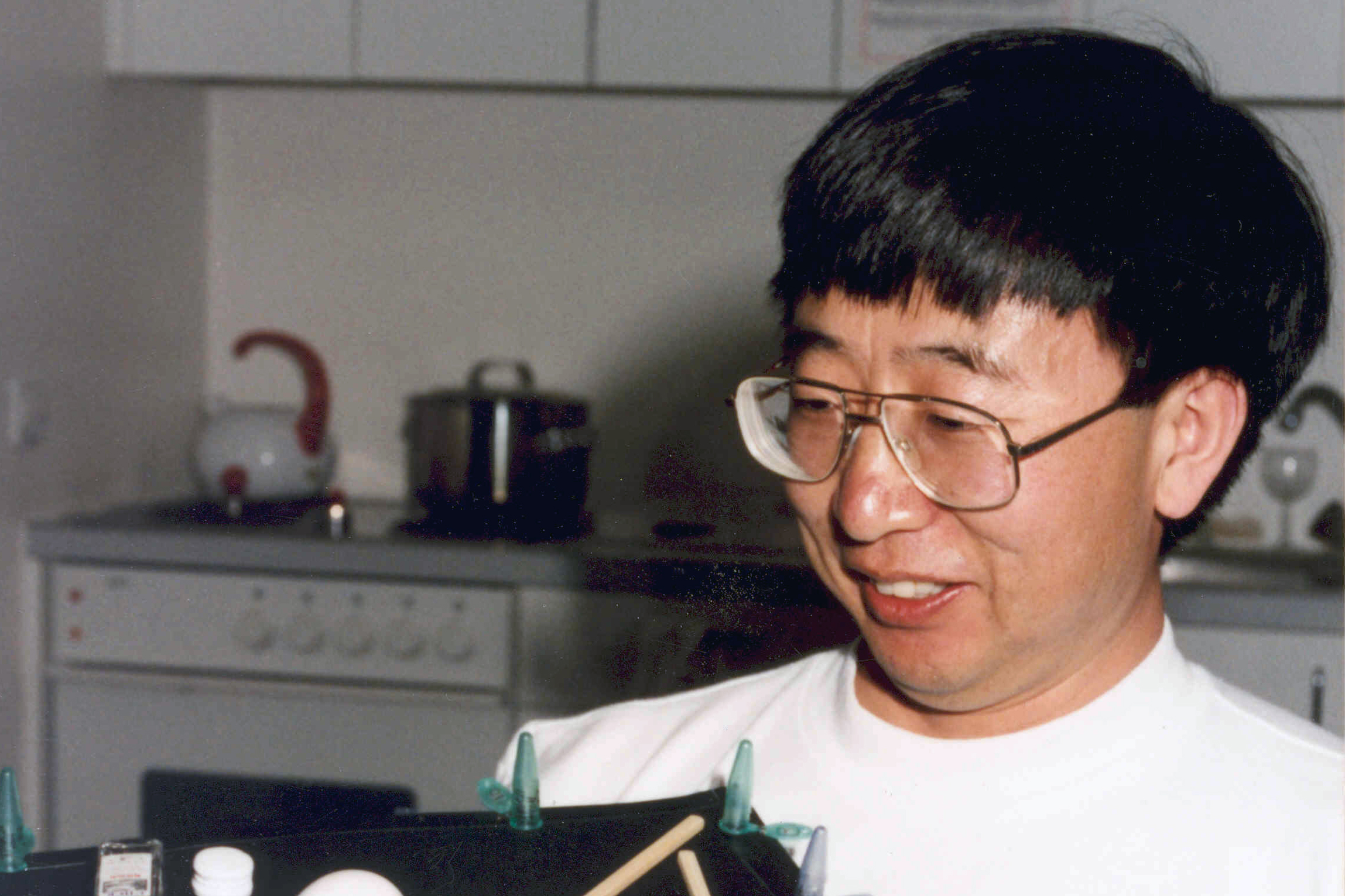 Zhao-Qi Wang at the IMP in 1993