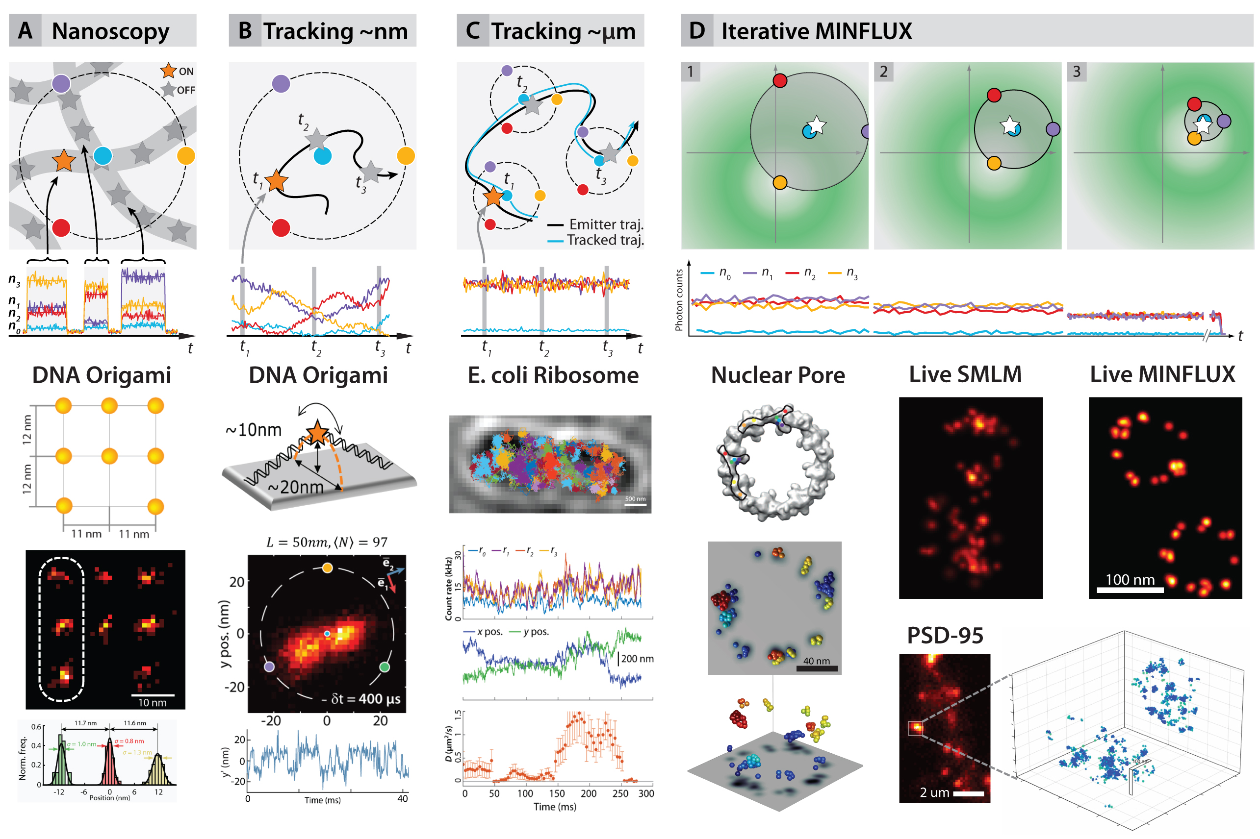 Miniflux nanoscopy